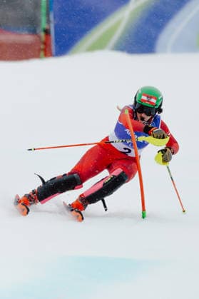 PARALYMPICS - Winter Paralympics Milano Cortina 2026 CORTINA D AMPEZZO,ITALY,14.MAR.26 - PARALYMPICS, ALPINE SKIING - Paralympic Winter games, Winterspiele,Spiele, Summer games Milano Cortina 2026, slalom, women. Image shows Elina Stary (AUT).  GEPAxpictures xMatthiasxTrinkl