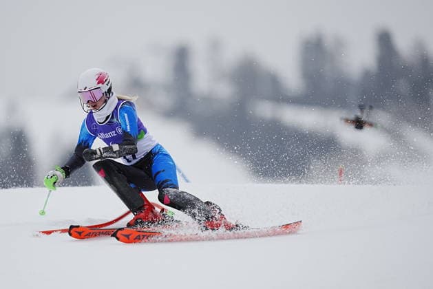 CORTINA, ITALY 20260314 Varvara Vorontjichina, Russia, during the first run of Saturday s slalom (women s standing) in the Paralympics at Tofane Alpine Skiiing Center, Cortina. *** The image is included in the SPORTS PACKAGE. For others PAYMENT IMAGE *** CORTINA ITALY x9200x *** CORTINA, ITALY 20260314 Varvara Vorontjichina, Russia, during the first run of Saturday s slalom women s standing in the Paralympics at Tofane Alpine Skiiing Center, Cortina The image is included in the SPORTS PACKAGE For others PAYMENT IMAGE CORTINA ITALY x9200x  Copyright: xBjörnxLarssonxRosvall TTx PARALYMPICS 2026 LADIES SLALOM