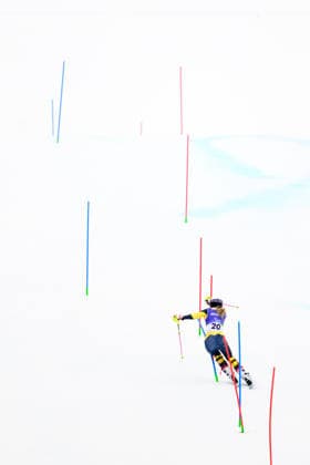 260314 Ebba Arsjö of Sweden competes in the women™s para alpine skiing slalom during day 8 of the Milano Cortina 2026 Winter Paralympic Games on March 14, 2026 in Cortina. Photo: Maxim Thore BILDBYRAN kod MT MT1026 alpint alpine skiing paralympic games paralympics paralympiska spel paralympiske leker vinter-paralympics winter paralympics milano cortina 2026 milano cortina 2026 winter paralympic games 8 bbeng slalom sverige sweden *** 260314 Ebba Arsjö of Sweden competes in the women™s para alpine skiing slalom during day 8 of the Milano Cortina 2026 Winter Paralympic Games on March 14, 2026 in Cortina Photo Maxim Thore BILDBYRAN kod MT MT1026 alpint alpine skiing paralympic games paralympiska spel paralympiske leker vinter paralympics winter paralympics milano cortina 2026 milano cortina 2026 winter paralympic games 8 bbeng slalom sverige sweden  Copyright: MAXIMxTHORE BB260314MT006