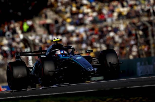 SHANGHAI - Andrea Kimi Antonelli (Mercedes) in action during qualifying at the Shanghai International Circuit ahead of the Chinese Grand Prix. SANDER KONING ANP xVIxANPxSportx xxANPxIVx 553282947 originalFilename: 553282947.jpg