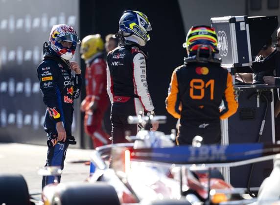 SHANGHAI - Max Verstappen (Red Bull Racing) after qualifying at the Shanghai International Circuit ahead of the Chinese Grand Prix. SANDER KONING ANP xVIxANPxSportx xxANPxIVx 553283802 originalFilename: 553283802.jpg