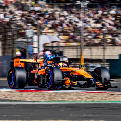 SHANGHAI - Formula 1 driver Oscar Piastri of McLaren Mastercard Formula 1 Team during the Formula 1 China Shanghai qualifying at the Shanghai International Circuit on March 14, 2025 in Shanghai, China. (Photo by DeFodi Images) -