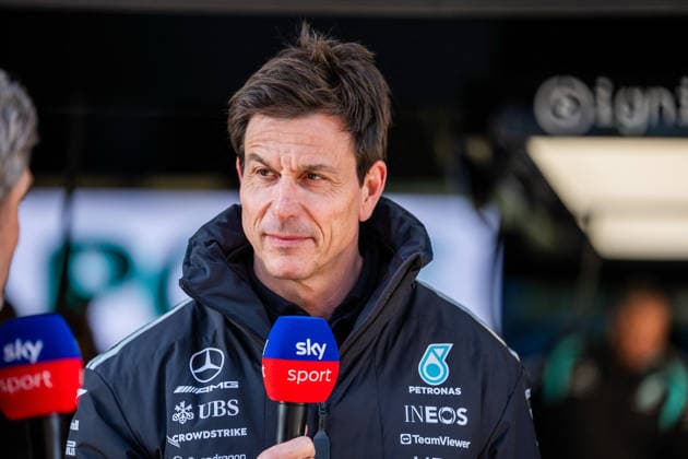 Shanghai Formula 1 Chinese Grand Prix - Qualification Toto Wolff (AUS) of Mercedes F1 on Saturday during the 2026 Formula 1 Heineken Chinese Grand Prix at the Shanghai Audi International Circuit on March 14, 2026. Photo by Antoine Lapeyre ABACAPRESS.COM Shanghai China  Copyright: xLapeyrexAntoine ABACAx