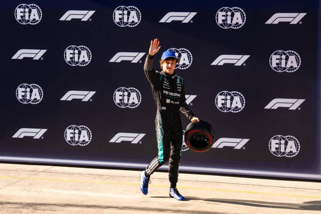 Shanghai Formula 1 Chinese Grand Prix - Qualification ANDREA KIMI ANTONELLI (ITA) of Mercedes-AMG PETRONAS Formula One Team 12 after becoming the youngest Pole Sitter in Formula1 history on Saturday during the 2026 Formula 1 Heineken Chinese Grand Prix at the Shanghai Audi International Circuit on March 14, 2026. Photo by Antoine Lapeyre ABACAPRESS.COM Shanghai China  Copyright: xLapeyrexAntoine ABACAx