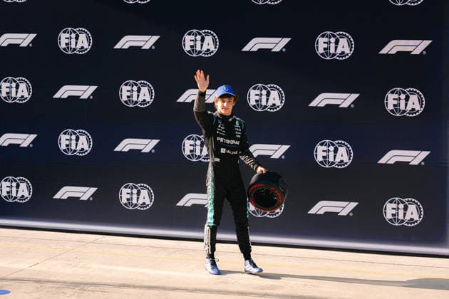 Shanghai Formula 1 Chinese Grand Prix - Qualification ANDREA KIMI ANTONELLI (ITA) of Mercedes-AMG PETRONAS Formula One Team 12 after becoming the youngest Pole Sitter in Formula1 history on Saturday during the 2026 Formula 1 Heineken Chinese Grand Prix at the Shanghai Audi International Circuit on March 14, 2026. Photo by Antoine Lapeyre ABACAPRESS.COM Shanghai China  Copyright: xLapeyrexAntoine ABACAx