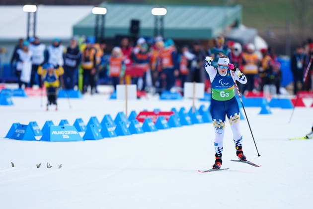 VAL DI FIEMME, ITALY 20260314 Sweden s Arnt-Christian Furuberg during Saturday s 4 x 2.5 km Mixed Relay cross-country skiing at the Paralympics, at the Tesero Cross-Country Skiing Stadium in Val di Fiemme, Italy. *** The image is included in the SPORTS PACKAGE. For others PAYMENT IMAGE *** VAL DI FIEMME ITALY x10500x *** VAL DI FIEMME, ITALY 20260314 Sweden s Arnt Christian Furuberg during Saturday s 4 x 2 5 km Mixed Relay cross country skiing at the Paralympics, at the Tesero Cross Country Skiing Stadium in Val di Fiemme, Italy The image is included in the SPORTS PACKAGE For others PAYMENT IMAGE VAL DI FIEMME ITALY x10500x  Copyright: xOscarxOlsson ParasportxSverigex TTx PARALYMPICS 2026 CROSS-COUNTRY SKIING MIXED RELAY