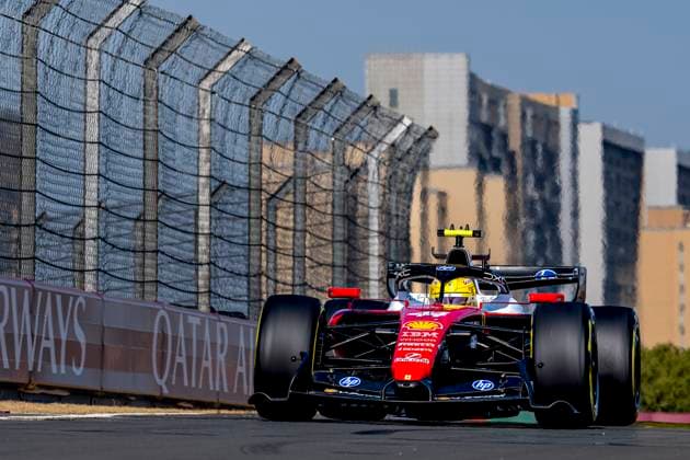 SHANGHAI - Formula 1 driver Lewis Hamilton of Scuderia Ferrari HP during the Formula 1 China Shanghai qualifying at the Shanghai International Circuit on March 14, 2025 in Shanghai, China. (Photo by DeFodi Images) -