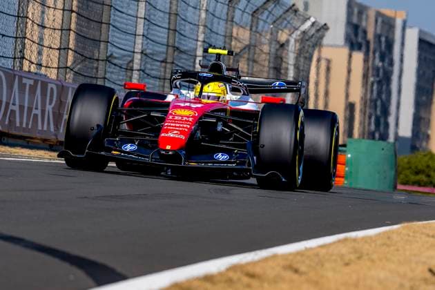 SHANGHAI - Formula 1 driver Lewis Hamilton of Scuderia Ferrari HP during the Formula 1 China Shanghai qualifying at the Shanghai International Circuit on March 14, 2025 in Shanghai, China. (Photo by DeFodi Images) -