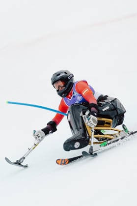 PARALYMPICS - Winter Paralympics Milano Cortina 2026 CORTINA D AMPEZZO,ITALY,14.MAR.26 - PARALYMPICS, ALPINE SKIING - Paralympic Winter games, Winterspiele,Spiele, Summer games Milano Cortina 2026, slalom, women. Image shows Christina Obwexer (AUT).  GEPAxpictures xMatthiasxTrinkl