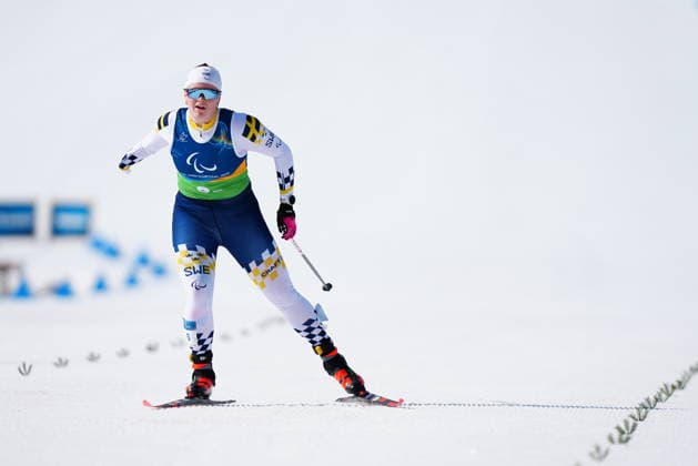 VAL DI FIEMME, ITALY 20260314 Sweden s Arnt-Christian Furuberg during Saturday s 4 x 2.5 km Mixed Relay cross-country skiing at the Paralympics, at the Tesero Cross-Country Skiing Stadium in Val di Fiemme, Italy. *** The image is included in the SPORTS PACKAGE. For others PAYMENT IMAGE *** VAL DI FIEMME ITALY x10500x *** VAL DI FIEMME, ITALY 20260314 Sweden s Arnt Christian Furuberg during Saturday s 4 x 2 5 km Mixed Relay cross country skiing at the Paralympics, at the Tesero Cross Country Skiing Stadium in Val di Fiemme, Italy The image is included in the SPORTS PACKAGE For others PAYMENT IMAGE VAL DI FIEMME ITALY x10500x  Copyright: xOscarxOlsson ParasportxSverigex TTx PARALYMPICS 2026 CROSS-COUNTRY SKIING MIXED RELAY