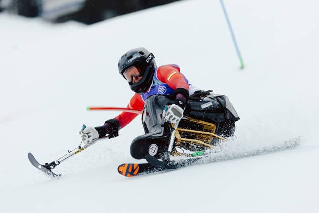 PARALYMPICS - Winter Paralympics Milano Cortina 2026 CORTINA D AMPEZZO,ITALY,14.MAR.26 - PARALYMPICS, ALPINE SKIING - Paralympic Winter games, Winterspiele,Spiele, Summer games Milano Cortina 2026, slalom, women. Image shows Christina Obwexer (AUT).  GEPAxpictures xMaticxKlansek