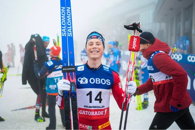 Holmenkollen Ski Festival 2025 Oslo 20260314. Einar Hedegart takes first place in the 50 km classic cross-country skiing in the World Cup in Holmenkollen on Saturday. Photo: Terje Pedersen NTB Oslo Norway EDITORIAL USE ONLY. RESTRICTED USE FOR BETTING COMPANIES Ref:_SPOjcgKUThIJis.jpg *** Holmenkollen Ski Festival 2025 Oslo 20260314 Einar Hedegart takes first place in the 50 km classic cross country skiing in the World Cup in Holmenkollen on Saturday Photo Terje Pedersen NTB Oslo Norway EDITORIAL USE ONLY RESTRICTED USE FOR BETTING COMPANIES  Copyright: xTerjexPedersenx xNTBx