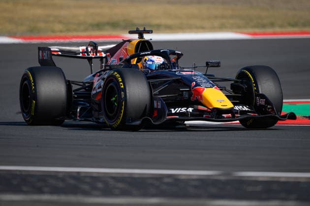 F1 Grand Prix of China - Qualifying SHANGHAI, CHINA - MARCH 14: Max Verstappen of the Netherlands driving the (3) Oracle Red Bull Racing RB22 Red Bull Ford on track during qualifying ahead of the F1 Grand Prix of China at Shanghai International Circuit on March 14, 2026 in Shanghai, China. John Ricky Anadolu Shanghai China. Editorial use only. Please get in touch for any other usage.  Copyright: x2026xAnadoluxJohnxRickyx