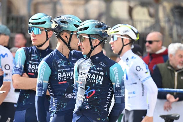 14-03-2026 Tirreno - Adriatico; Tappa 06 San Severino Marche - Camerino; 2026, Bahrain Victorious; Bilbao, Peio; San Severino Marche; 