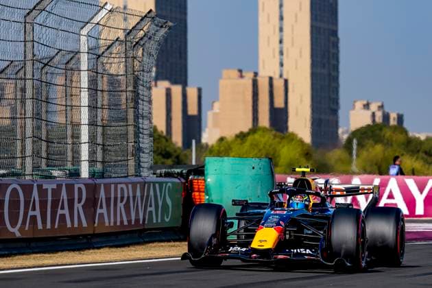 SHANGHAI - Formula 1 driver Isack Hadjar of Oracle Red Bull Racing during the Formula 1 China Shanghai qualifying at the Shanghai International Circuit on March 14, 2025 in Shanghai, China. (Photo by DeFodi Images) -