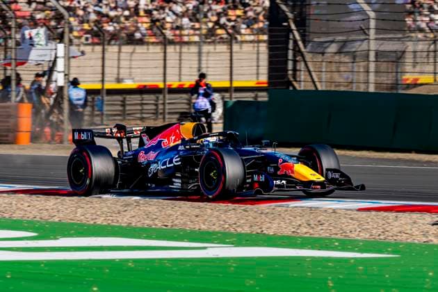 SHANGHAI - Formula 1 driver Max Verstappen of Oracle Red Bull Racing during the Formula 1 China Shanghai qualifying at the Shanghai International Circuit on March 14, 2025 in Shanghai, China. (Photo by DeFodi Images) -