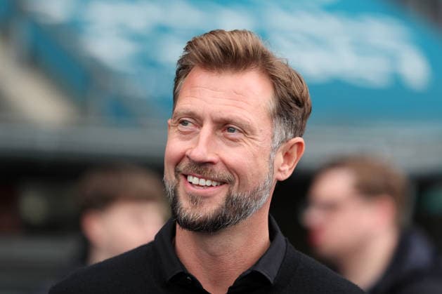 Braunschweig vs Düsseldorf, 2. BL Braunschweig, 14.03.2026, Fußball, Herren, 2. BL, Saison 2025 2026, Eintracht Braunschweig vs. Fortuna Düsseldorf: Cheftrainer Lars Kornetka (Eintracht Braunschweig) (DFL DFB REGULATIONS PROHIBIT ANY USE OF PHOTOGRAPHS as IMAGE SEQUENCES and or QUASI-VIDEO) Stadion an der Hamburger Straße Niedersachsen Deutschland