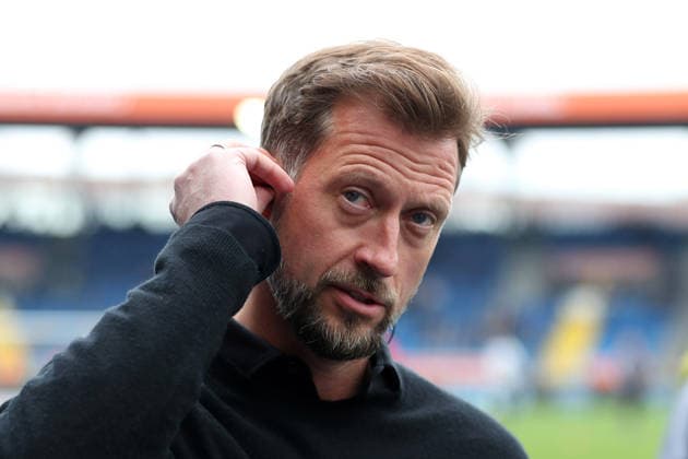 Braunschweig vs Düsseldorf, 2. BL Braunschweig, 14.03.2026, Fußball, Herren, 2. BL, Saison 2025 2026, Eintracht Braunschweig vs. Fortuna Düsseldorf: Cheftrainer Lars Kornetka (Eintracht Braunschweig) (DFL DFB REGULATIONS PROHIBIT ANY USE OF PHOTOGRAPHS as IMAGE SEQUENCES and or QUASI-VIDEO) Stadion an der Hamburger Straße Niedersachsen Deutschland