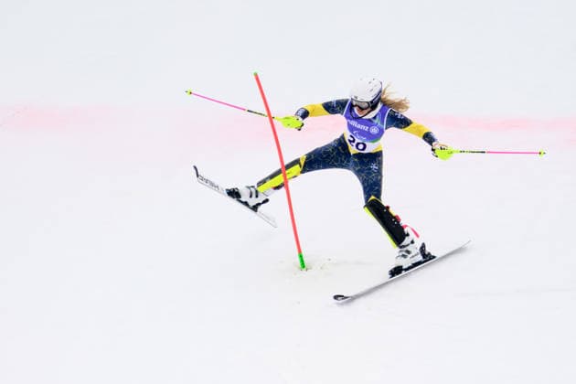 260314 Ebba Arsjö of Sweden competes in the women™s para alpine skiing slalom during day 8 of the Milano Cortina 2026 Winter Paralympic Games on March 14, 2026 in Cortina. Photo: Maxim Thore BILDBYRAN kod MT MT1026 alpint alpine skiing paralympic games paralympics paralympiska spel paralympiske leker vinter-paralympics winter paralympics milano cortina 2026 milano cortina 2026 winter paralympic games 8 bbeng slalom sverige sweden *** 260314 Ebba Arsjö of Sweden competes in the women™s para alpine skiing slalom during day 8 of the Milano Cortina 2026 Winter Paralympic Games on March 14, 2026 in Cortina Photo Maxim Thore BILDBYRAN kod MT MT1026 alpint alpine skiing paralympic games paralympiska spel paralympiske leker vinter paralympics winter paralympics milano cortina 2026 milano cortina 2026 winter paralympic games 8 bbeng slalom sverige sweden  Copyright: MAXIMxTHORE BB260314MT020