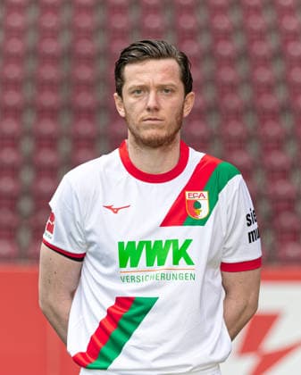 Michael Gregoritsch; FC Augsburg 1907; 1. BL, Porträttermin 2025 2026, *** Michael Gregoritsch FC Augsburg 1907 1 BL, portrait date 2025 2026,