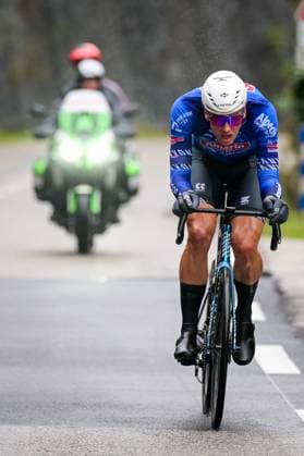Dutch Tim Marsman of Alpecin-Premier Tech pictured in action during the seventh stage of 84th edition of the Paris-Nice cycling race, from Nice to Isola (120,4 km), on Saturday 14 March 2026. DAVIDxPINTENS  x167443823x