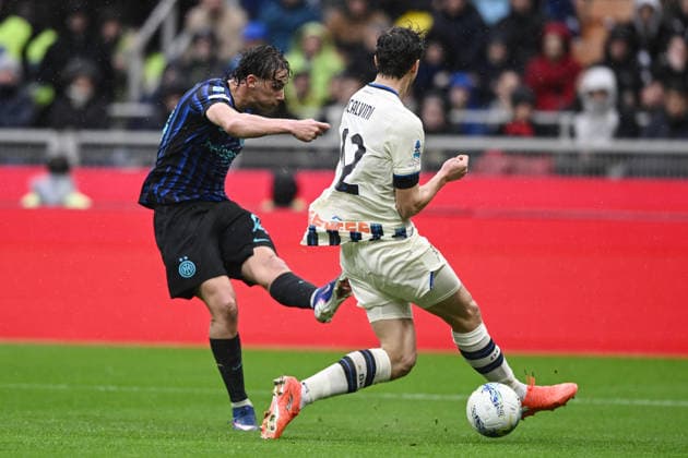 Db Milano 14 03 2026 - campionato di calcio serie A Inter-Atalanta foto Daniele Buffa Image nella foto: gol Pio Esposito 