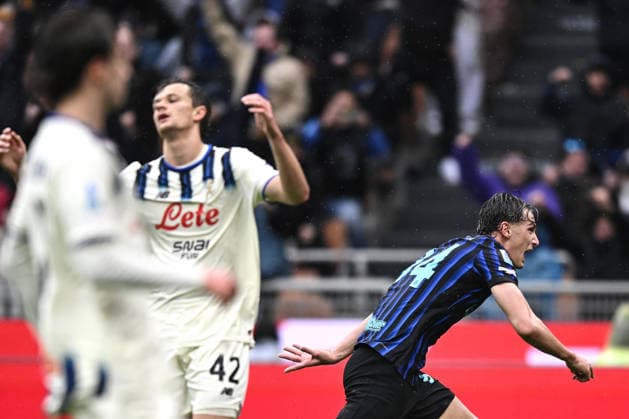 Db Milano 14 03 2026 - campionato di calcio serie A Inter-Atalanta foto Daniele Buffa Image nella foto: esultanza gol Pio Esposito 