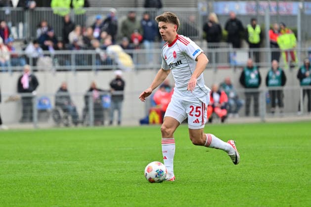14.03.2026, Fußball, Herren, 2.BL (Bundesliga), Saison 2025 2026, Holstein Kiel - 1. FC Nürnberg, 26. Spieltag Finn Ole Becker Kiel, Holstein-Stadion Holstein-Stadion Schleswig-Holstein Deutschland