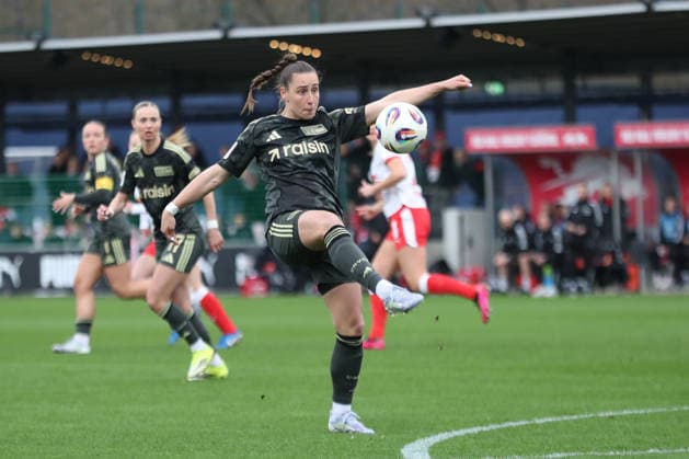 Google Pixel Frauen-Bundesliga, RB Leipzig - 1. FC Union Berlin; 14.03.2026 Anna Weiß (21, Union Berlin). Fußball, Google Pixel Frauen-Bundesliga, Saison 2025 2026, 20. Spieltag: RB Leipzig vs. 1. FC Union Berlin am 14.03.2026, Trainingszentrum Cottaweg, Leipzig. DFB REGULATIONS PROHIBIT ANY USE OF PHOTOGRAPHS AS IMAGE SEQUENCES AND OR QUASI-VIDEO. Copyright: xBEAUTIFULxSPORTS JanxKaeferx