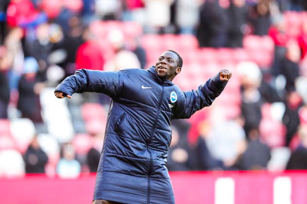 Sunderland v Brighton & Hove Albion, Premier League Yankuba Minteh of Brighton & Hove Albion celebrates winning 0-1 during the Sunderland v Brighton & Hove Albion Premier League match at the Stadium of Light, Sunderland, England on 14 March 2026 Credit: Richard Bierton Every Second Media Editorial use only. All images are copyright Every Second Media Limited. No images may be reproduced without prior permission. All rights reserved. Premier League and Football League images are subject to licensing agreements with Football DataCo Limited. see https: www.football-dataco.com Copyright: xIMAGO EveryxSecondxMediax ESM-1858-0058 RichardxBiertonx xEveryxSecondxMediax