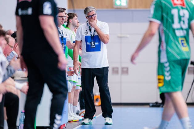Enttaeuschung bei Runar Sigtryggsson (HSG Wetzlar, Trainer) GER, GWD Minden vs. HSG Wetzlar, Handball, 1. Bundesliga, 25. Spieltag, Spielzeit 2025 2026, 14.03.2026 GER, GWD Minden vs. HSG Wetzlar, Handball, 1. Bundesliga, 25. Spieltag, Spielzeit 2025 2026, 14.03.2026 Minden Copyright: xEibner-Pressefoto JanxRollingerx EP_JSK