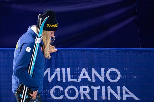 260314 Ebba Arsjö of Sweden looks dejected after competing in the women™s para alpine skiing slalom during day 8 of the Milano Cortina 2026 Winter Paralympic Games on March 14, 2026 in Cortina. Photo: Maxim ThorÃ BILDBYRAN kod MT MT1026 alpint alpine skiing paralympic games paralympics paralympiska spel paralympiske leker vinter-paralympics winter paralympics milano cortina 2026 milano cortina 2026 winter paralympic games 8 bbeng slalom sverige depp *** 260314 Ebba Arsjö of Sweden looks dejected after competing in the women™s para alpine skiing slalom during day 8 of the Milano Cortina 2026 Winter Paralympic Games on March 14, 2026 in Cortina Photo Maxim ThorÃ BILDBYRAN code MT MT1026 alpine alpine skiing paralympic games paralympiska spel paralympiske leker vinter paralympics winter paralympics milano cortina 2026 milano cortina 2026 winter paralympic games 8 bbeng slalom sverige depp  Copyright: MAXIMxTHORE BB260314MT062