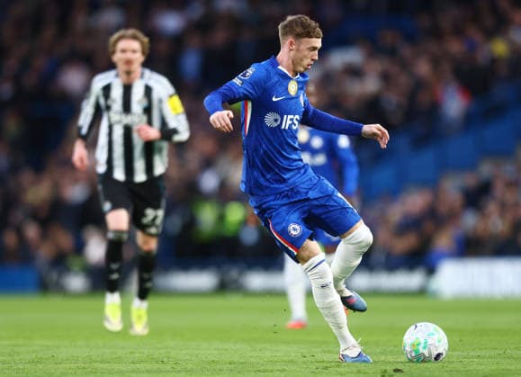 Chelsea v Newcastle United, English Premier League, Stamford Bridge, London, UK - 14 03 2026 Cole Palmer of Chelsea in action during the Premier League home game against Newcastle United at Stamford Bridge London Stamford Bridge London GBR, UK NEWSPAPERS OUT Copyright: xMarkxGreenwoodx