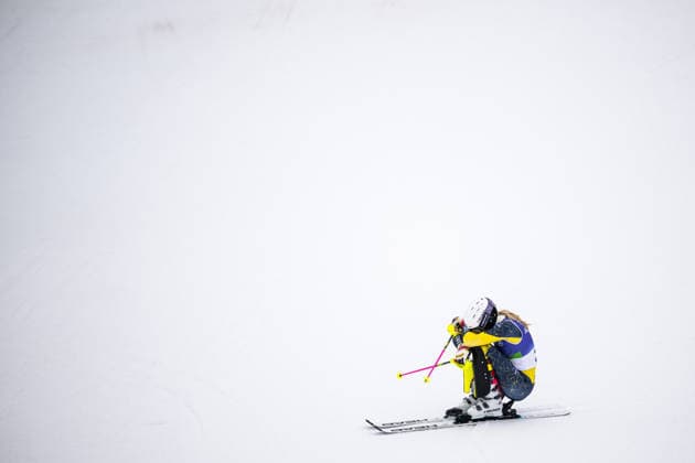 260314 Ebba Arsjö of Sweden looks dejected after competing in the women™s para alpine skiing slalom during day 8 of the Milano Cortina 2026 Winter Paralympic Games on March 14, 2026 in Cortina. Photo: Maxim ThorÃ BILDBYRAN kod MT MT1026 alpint alpine skiing paralympic games paralympics paralympiska spel paralympiske leker vinter-paralympics winter paralympics milano cortina 2026 milano cortina 2026 winter paralympic games 8 bbeng slalom sverige depp *** 260314 Ebba Arsjö of Sweden looks dejected after competing in the women™s para alpine skiing slalom during day 8 of the Milano Cortina 2026 Winter Paralympic Games on March 14, 2026 in Cortina Photo Maxim ThorÃ BILDBYRAN code MT MT1026 alpine alpine skiing paralympic games paralympiska spel paralympiske leker vinter paralympics winter paralympics milano cortina 2026 milano cortina 2026 winter paralympic games 8 bbeng slalom sverige depp  Copyright: MAXIMxTHORE BB260314MT065
