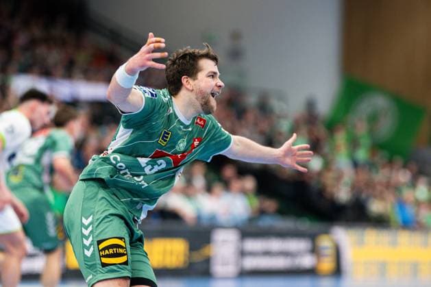 14.03.2026 - Handball, 2025 2026, 1. Bundesliga, 25. Spieltag, GWD Minden - HSG Wetzlar: Ian Weber (Minden)