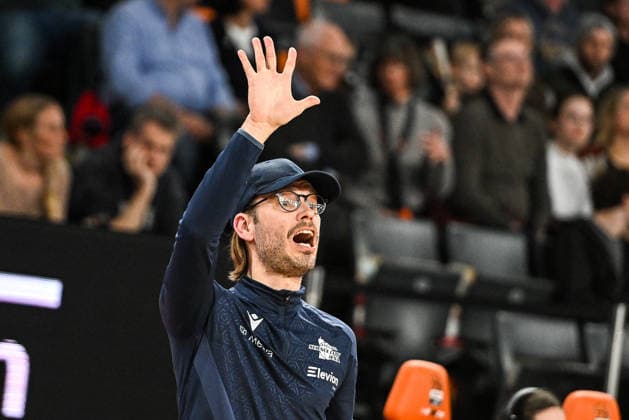 GER, BBL, ratiopharm Ulm vs Science City Jena 14.03.2026, ratiopharm arena, Neu-Ulm, GER, BBL, ratiopharm Ulm vs Science City Jena, im Bild Björn Bjoern Harmsen (Jena)