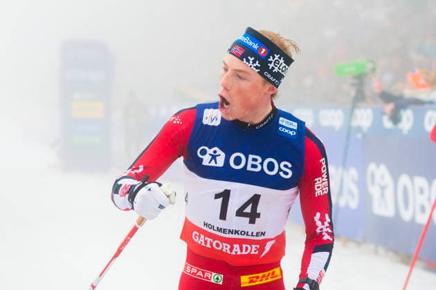 Holmenkollen Ski Festival 2025 Oslo 20260314. Einar Hedegart during the 50 km free technique cross-country skiing World Cup in Holmenkollen on Saturday. Photo: Terje Pedersen NTB Oslo Norway EDITORIAL USE ONLY. RESTRICTED USE FOR BETTING COMPANIES Ref:_SPOgPd4Plai-mg.jpg *** Holmenkollen Ski Festival 2025 Oslo 20260314 Einar Hedegart during the 50 km free technique cross country skiing World Cup in Holmenkollen on Saturday Photo Terje Pedersen NTB Oslo Norway EDITORIAL USE ONLY RESTRICTED USE FOR BETTING COMPANIES  Copyright: xTerjexPedersenx xNTBx