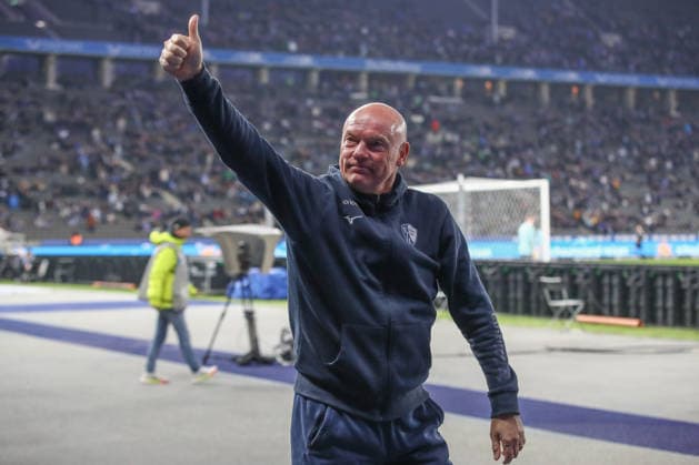 14.03.2026, xtgx, Fussball - 2.Bundesliga Hertha BSC Berlin - VfL Bochum emspor, v.l. Uwe Roesler (Rösler, Bochum, Trainer) (DFL DFB REGULATIONS PROHIBIT ANY USE OF PHOTOGRAPHS as IMAGE SEQUENCES and or QUASI-VIDEO) Berlin *** 14 03 2026, xtgx, Soccer 2 Bundesliga Hertha BSC Berlin VfL Bochum emspor, v l Uwe Roesler Rösler, Bochum, Trainer DFL DFB REGULATIONS PROHIBIT ANY USE OF PHOTOGRAPHS as IMAGE SEQUENCES and or QUASI VIDEO Berlin
