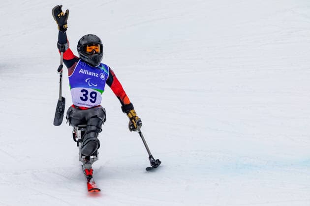 Paralympic Winter games, Winterspiele,Spiele, Summer games Milano Cortina 2026; Cortina, 14.03.2026 Anna-Lena Forster von Team Germany in Action beim Para Alpine Skiing Giant-Slalom der Frauen bei Milano Cortina 2026 Paralympic Winter Games am 14.03.2026 *** Paralympic Winter Games Milano Cortina 2026 Cortina, 14 03 2026 Anna Lena Forster from Team Germany in action in the womens Para Alpine Skiing Giant Slalom at Milano Cortina 2026 Paralympic Winter Games on 14 03 2026 Copyright: xBEAUTIFULxSPORTS MarcusxHartmannx