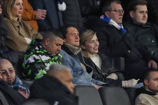 14.03.2026, xtgx, Fussball - 2.Bundesliga Hertha BSC Berlin - VfL Bochum emspor, v.l. Fabian Reese (Hertha, 11) muss das Spiel von der Tribüne aus zuschauen wegen einer Sperre (DFL DFB REGULATIONS PROHIBIT ANY USE OF PHOTOGRAPHS as IMAGE SEQUENCES and or QUASI-VIDEO) Berlin