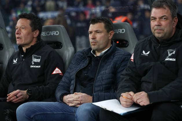 14.03.2026, xtgx, Fussball - 2.Bundesliga Hertha BSC Berlin - VfL Bochum emspor, v.l. Benjamin Weber (Hertha, Sportdirektor) (DFL DFB REGULATIONS PROHIBIT ANY USE OF PHOTOGRAPHS as IMAGE SEQUENCES and or QUASI-VIDEO) Berlin