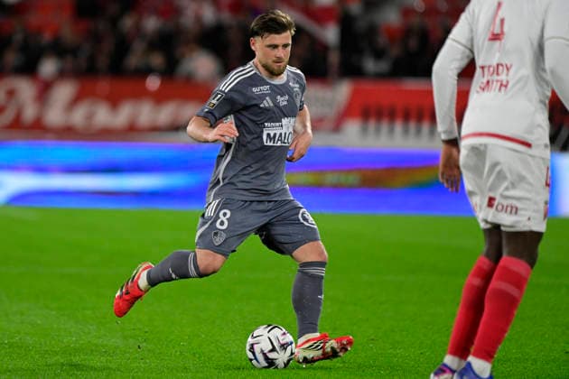 FOOTBALL : AS Monaco VS Stade Brestois 29 - Ligue 1 McDonald s - 14 03 2026 Hugo Magnetti (SB 29) - Ligue 1 McDonald™s match between AS Monaco and Stade Brestois 2029 on March 14, 2026 at the Louis II Stadium in Monaco. MonacoMonaco  Copyright: xWilliamxCannarellax