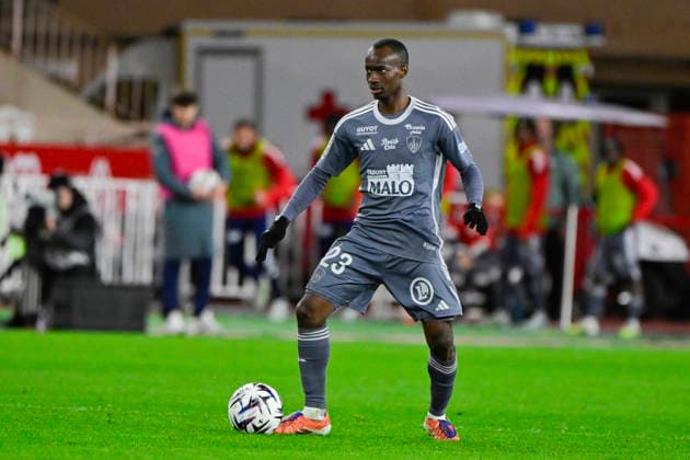 FOOTBALL : AS Monaco VS Stade Brestois 29 - Ligue 1 McDonald s - 14 03 2026 Kamory Doumbia (SB 29) - Ligue 1 McDonald™s match between AS Monaco and Stade Brestois 2029 on March 14, 2026 at the Louis II Stadium in Monaco. MonacoMonaco  Copyright: xWilliamxCannarellax