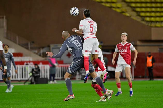 FOOTBALL : AS Monaco VS Stade Brestois 29 - Ligue 1 McDonald s - 14 03 2026 Ligue 1 McDonald™s match between AS Monaco and Stade Brestois 2029 on March 14, 2026 at the Louis II Stadium in Monaco. MonacoMonaco  Copyright: xWilliamxCannarellax