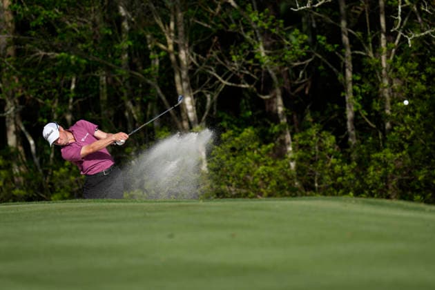 March 14, 2026, Ponte Vedra, Florida, USA: March 14, 2026, Ponte Vedra, Florida.Justin Thomas hits a bunker shot on the 14th hole during the third round of The PLAYERS Championship at TPC Sawgrass. Ponte Vedra USA - ZUMAd212 20260314_zsp_d212_011 Copyright: xRichardxDolex