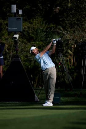 March 14, 2026, Ponte Vedra, Florida, USA: March 14, 2026, Ponte Vedra, Florida.Tommy Fleetwood hits a tee shot on the 15th tee during the third round of The PLAYERS Championship at TPC Sawgrass. PGA, Golf Herren Tour 2026: The PLAYERS Championship  - ZUMAd212 20260314_zsp_d212_002 Copyright: xRichardxDolex