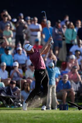 March 14, 2026, Ponte Vedra, Florida, USA: March 14, 2026, Ponte Vedra, Florida.Justin Thomas (USA) hits his tee shot on the 17th tee during the third round of The PLAYERS Championship at TPC Sawgrass. PGA, Golf Herren Tour 2026: The PLAYERS Championship  - ZUMAd212 20260314_zsp_d212_012 Copyright: xRichardxDolex