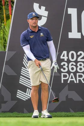 March 15, 2026, Singapore, Ingapore, Singapore: Bryson DeChambeau form USA tees off on the 10th hole.Final Round of the LIV Golf in Singapore Final Round Of The LIV Golf In Singapore  - ZUMAr144 20260315_zap_r144_012 Copyright: xJaynexRussellx