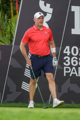 March 15, 2026, Singapore, Ingapore, Singapore: Lee Westwood from England, hits off on the 10th hole. Final Round of the LIV Golf in Singapore Final Round Of The LIV Golf In Singapore  - ZUMAr144 20260315_zap_r144_014 Copyright: xJaynexRussellx