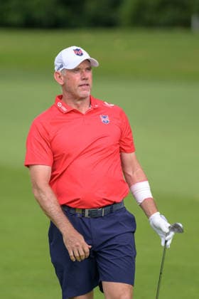 March 15, 2026, Singapore, Ingapore, Singapore: Lee Westwood from England, hits off on the 10th fairway. Final Round of the LIV Golf in Singapore Final Round Of The LIV Golf In Singapore  - ZUMAr144 20260315_zap_r144_017 Copyright: xJaynexRussellx